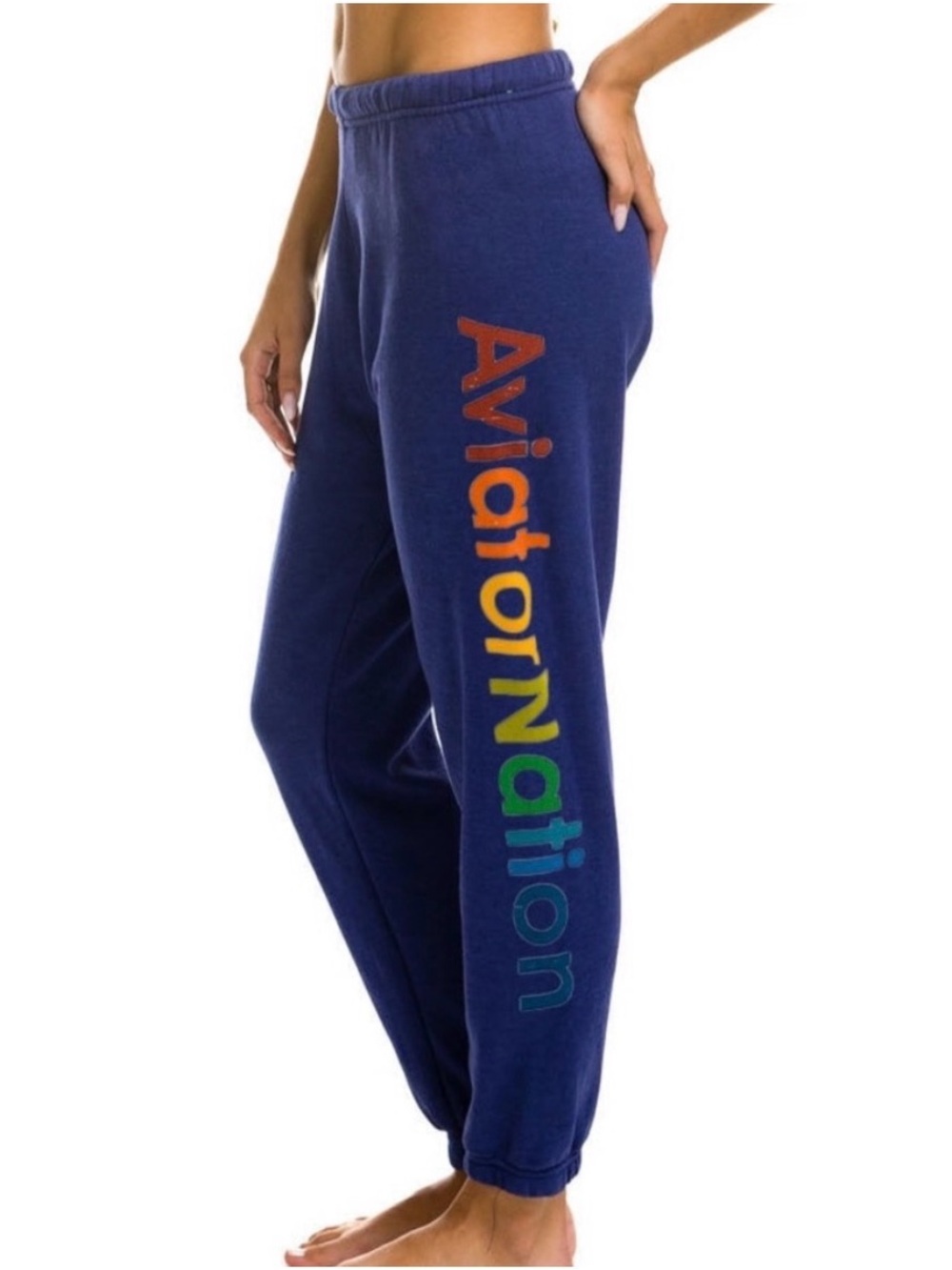 Aviator Nation Aspen Sweatpants purple xs